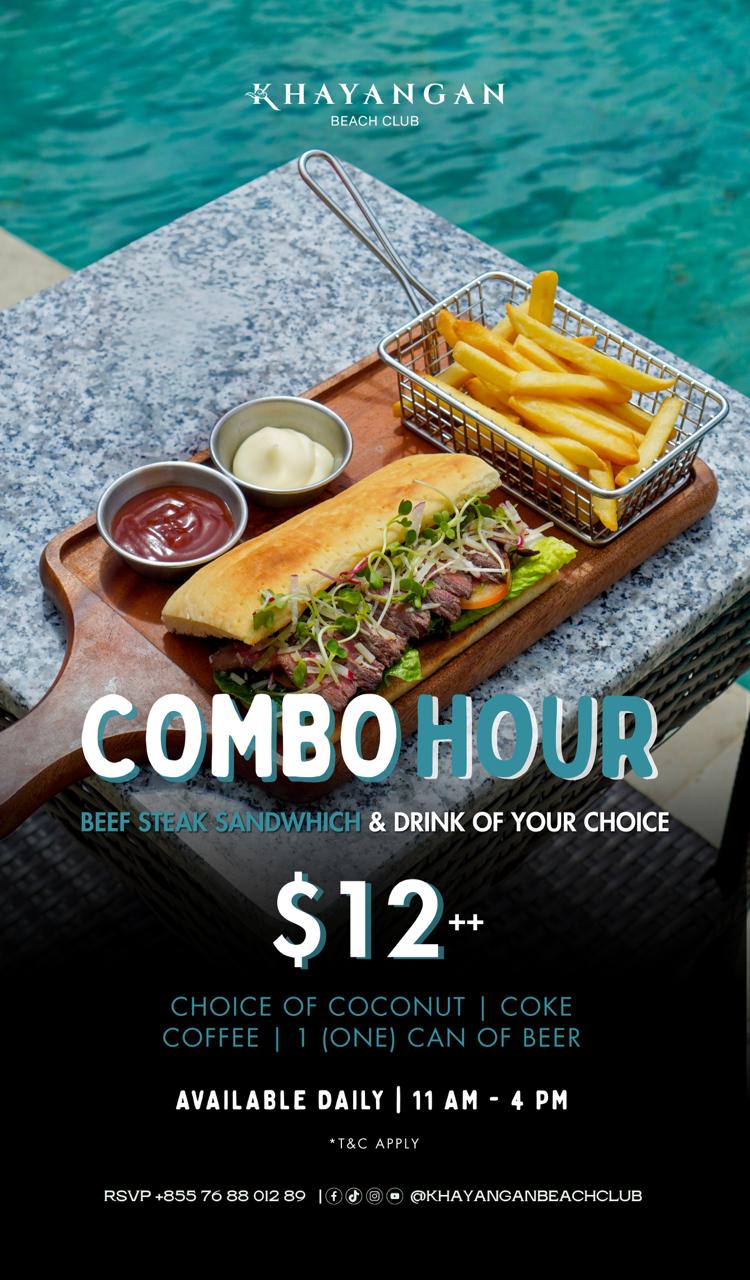 Combo Hour Beef Steak Sandwich