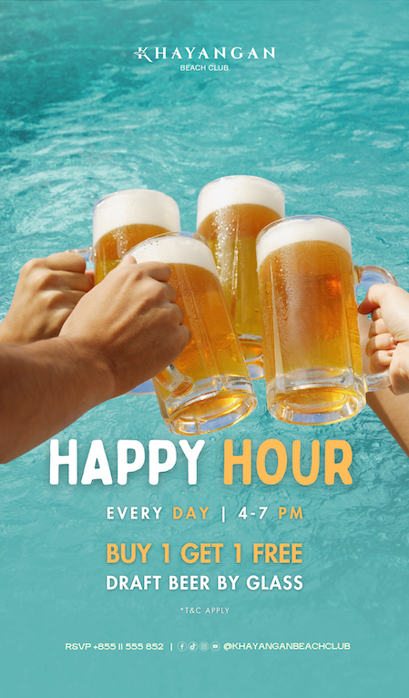 Happy Hour Buy 1 Get 1 Draft Beer by Glass